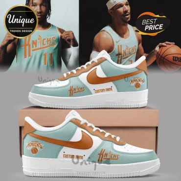 New York Knicks x Lady Liberty Limited Edition Air Force 1 Sneakers