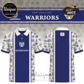 New Zealand Warriors NRL Indigenous Australian Polo Shirt