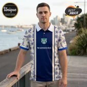 New Zealand Warriors NRL Indigenous Australian Polo Shirt