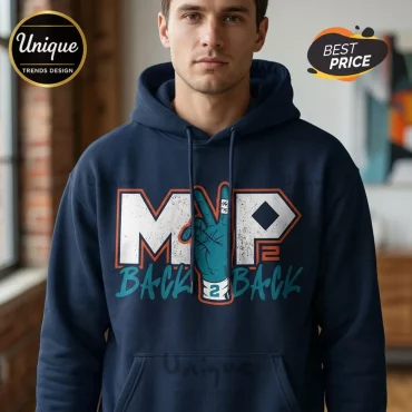 OKC Thunder SGA Back 2 Back MVP Basketball Hoodie
