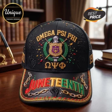 Omega Psi Phi x Juneteenth Limited Edition Baseball Cap