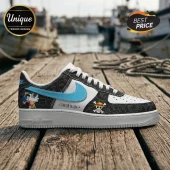One Piece x Los Angeles Dodgers 2026 Edition Custom AF1 Sneakers