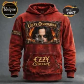Ozzy Osbourne Prince of Darkness Graphic Hoodie