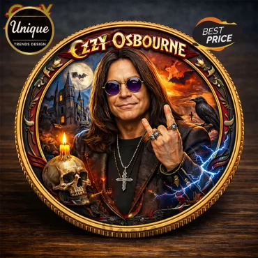 Ozzy Osbourne Rock Icon Premium Commemorative Coin