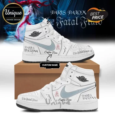 Paris Paloma The Fatal Flaw Custom Air Jordan 1 High-Top Sneakers