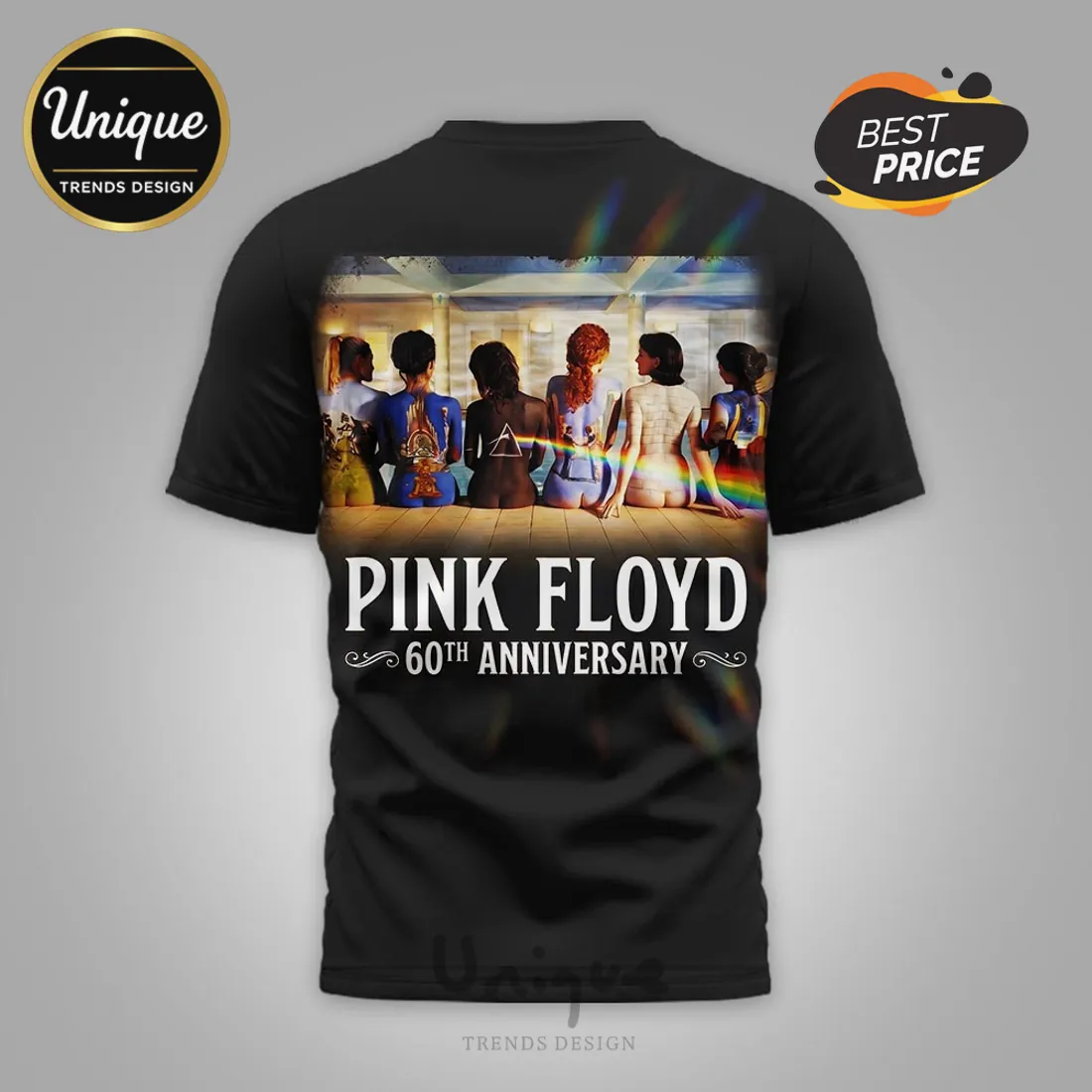 Pink Floyd 60th Anniversary Limited Edition Shirt Pink Floyd 60th Anniversary Limited Edition Shirt