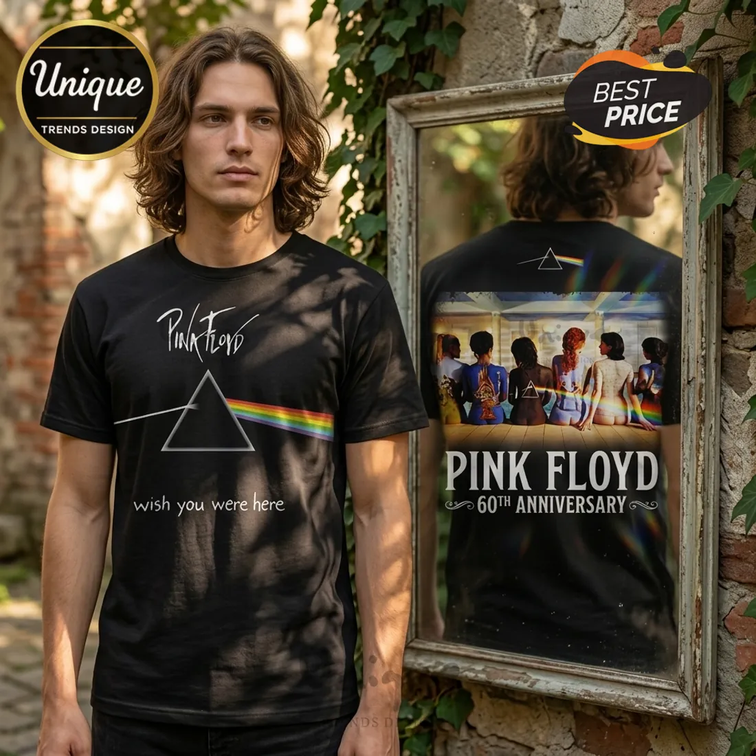 Pink Floyd 60th Anniversary Limited Edition Shirt Pink Floyd 60th Anniversary Limited Edition Shirt