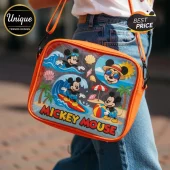 Premium Mickey Mouse Disney Summer Beach Clear Crossbody Bag
