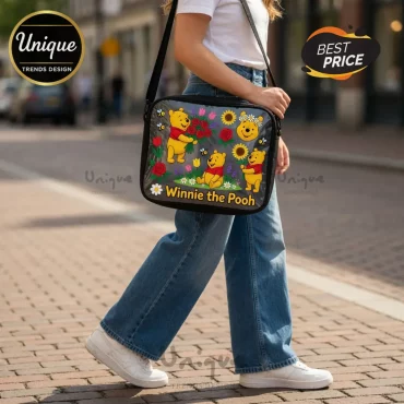 Premium Winnie the Pooh Summer Surf Clear Crossbody Bag