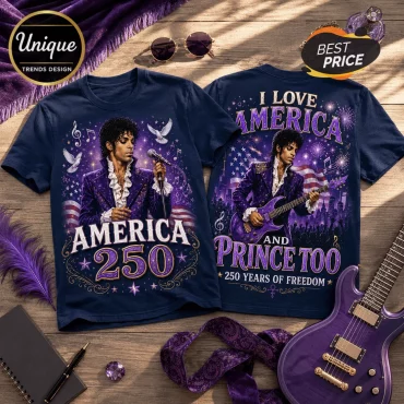 Prince America 250 Years Of Freedom Patriotic Limited T-Shirt