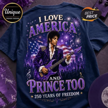Prince America 250 Years Of Freedom Patriotic Limited T-Shirt