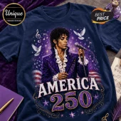 Prince America 250 Years Of Freedom Patriotic Limited T-Shirt