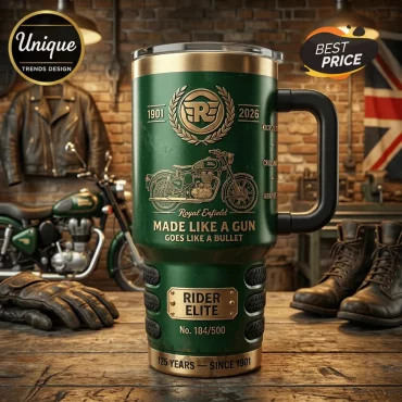 Royal Enfield 125th Anniversary Limited Edition Stanley Tumbler 40oz
