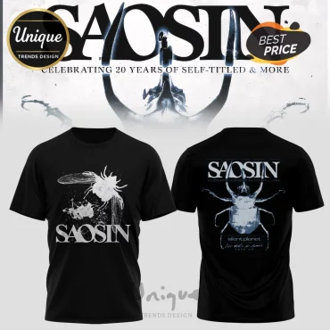 Saosin 20 Years Self-Titled Black Pullover Hoodie 2026