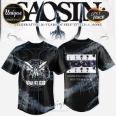 Saosin 20th Anniversary Post-Hardcore Baseball Jersey
