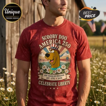 Scooby-Doo’s America 250th Anniversary Limited Edition T-Shirt