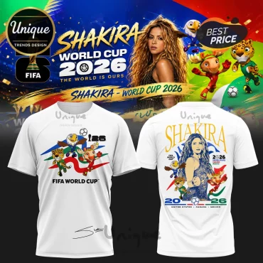 Shakira FIFA World Cup 2026 Commemorative T-Shirt