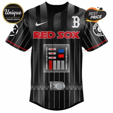 Star Wars Boston Red Sox Limited Edition Black Baseball Jersey
