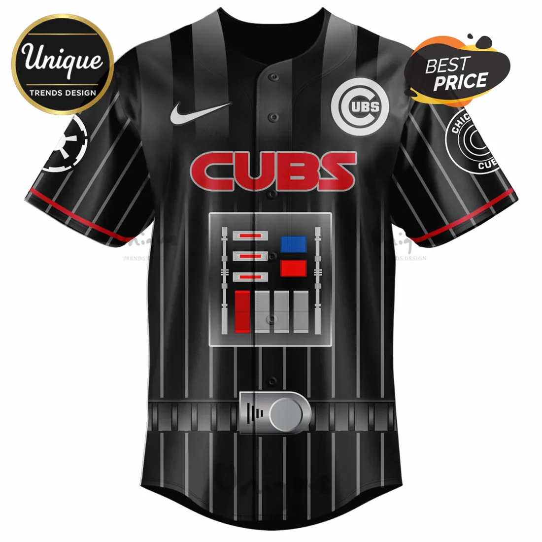 Star Wars Chicago Cubs Limited Edition Baseball Jersey Star Wars Chicago Cubs Limited Edition Baseball Jersey