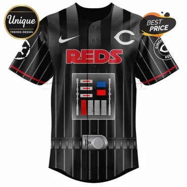 Star Wars Cincinnati Reds Limited Edition Pinstripe Baseball Jersey