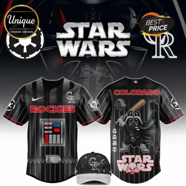 Star Wars Colorado Rockies Limited Edition Baseball Jersey
