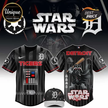 Star Wars Detroit Tigers Limited Edition Baseball Jersey