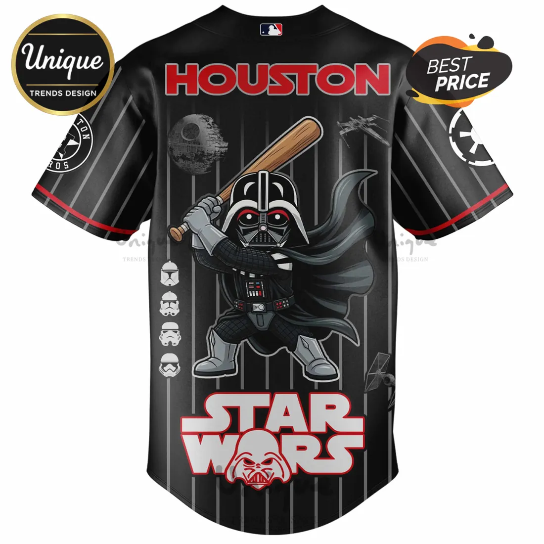 Star Wars Houston Astros Limited Edition Baseball Jersey Star Wars Houston Astros Limited Edition Baseball Jersey