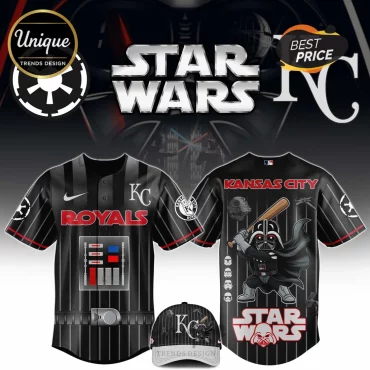 Star Wars Kansas City Royals Limited Edition Baseball Jersey