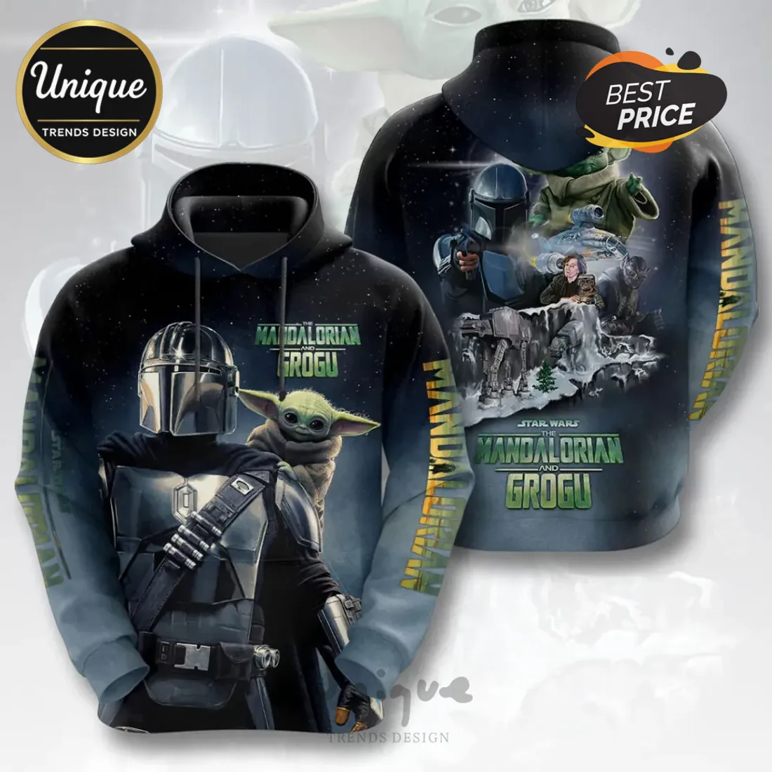 Star Wars Mandalorian Grogu Limited Edition Hoodie Star Wars Mandalorian Grogu Limited Edition Hoodie