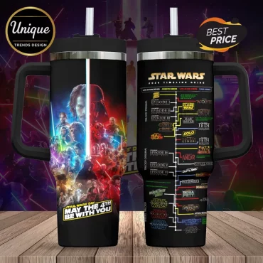 Star Wars May The 4th Be With You 40oz Insulated Tumbler