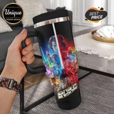Star Wars May The 4th Be With You 40oz Insulated Tumbler