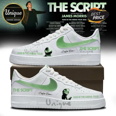 The Script Man In The Arena Tour 2026 Custom Name Air Force 1