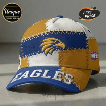 West Coast Eagles AFL Patchwork Premium Baseball Cap