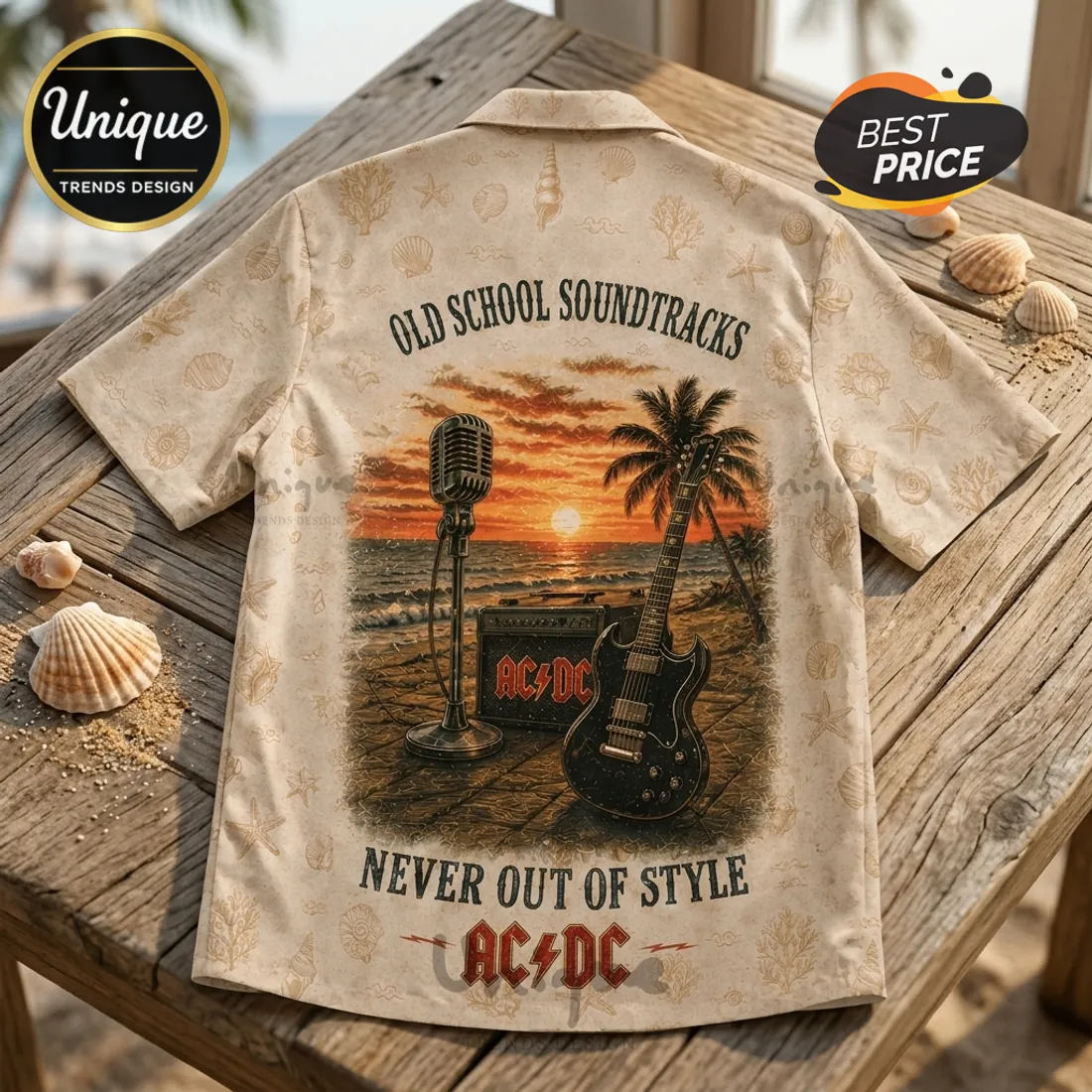 AC/DC Angus Young Classic Rock Hawaiian Shirt AC/DC Angus Young Classic Rock Hawaiian Shirt