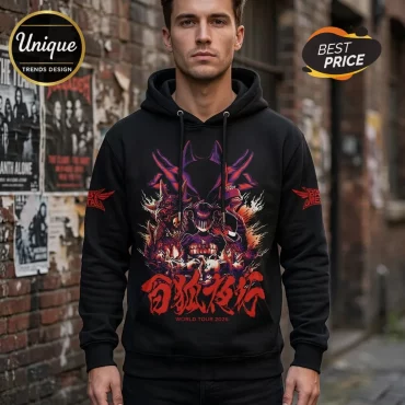 Babymetal Legend Metalforth World Tour 2026 Graphic Hoodie