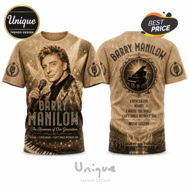 Barry Manilow Music Legend Premium T-Shirt
