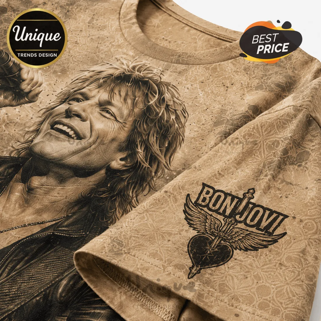 Bon Jovi Classic Rock Band 2026 Tour Souvenir Shirt Bon Jovi Classic Rock Band 2026 Tour Souvenir Shirt