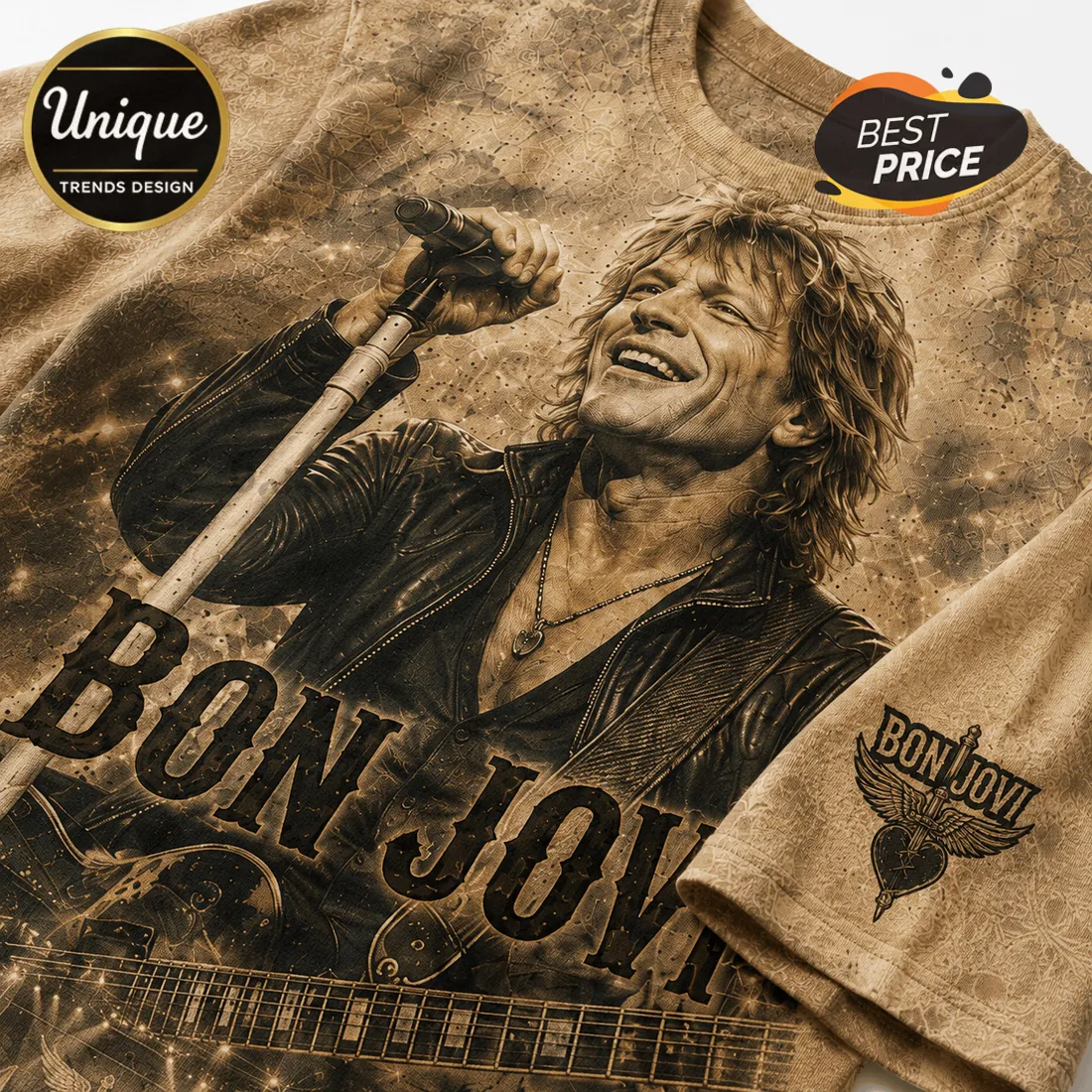 Bon Jovi Classic Rock Band 2026 Tour Souvenir Shirt Bon Jovi Classic Rock Band 2026 Tour Souvenir Shirt
