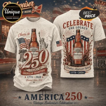 Budweiser 250th Anniversary Celebration 1776-2026 T-Shirt