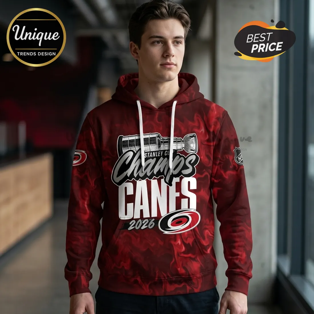 Carolina Hurricanes 2026 Stanley Cup Champions Hoodie Carolina Hurricanes 2026 Stanley Cup Champions Hoodie