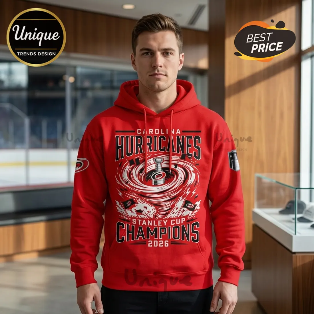Carolina Hurricanes 2026 Stanley Cup Champions Premium Hoodie Carolina Hurricanes 2026 Stanley Cup Champions Premium Hoodie
