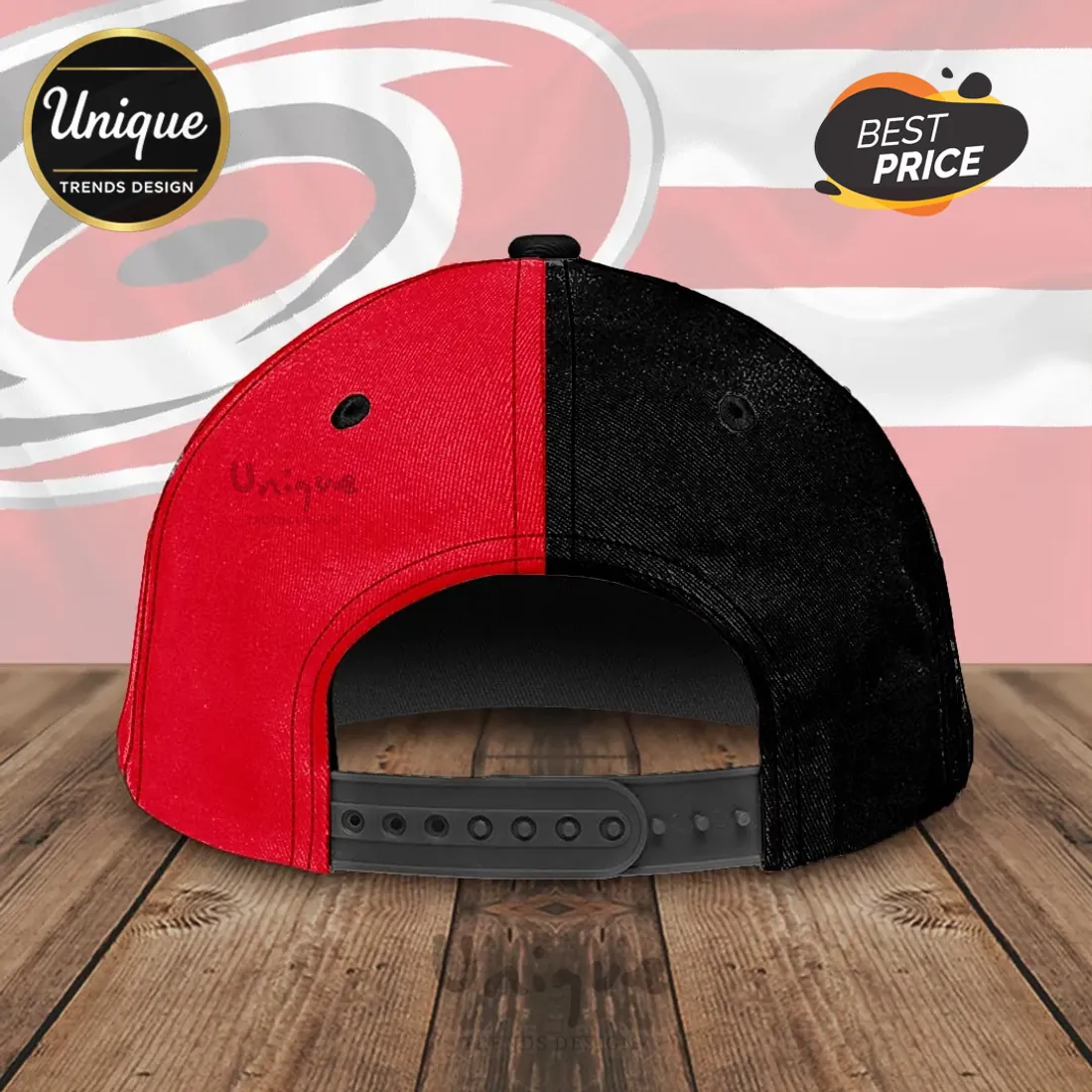 Carolina Hurricanes 2026 Stanley Cup Champions Split Baseball Cap Carolina Hurricanes 2026 Stanley Cup Champions Split Baseball Cap