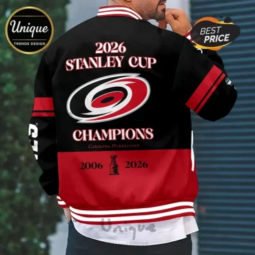 Carolina Hurricanes 2026 Stanley Cup Champions Varsity Jacket