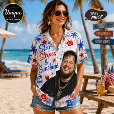 Chill The Fourth Out Jelly Roll Premium Hawaiian Shirt