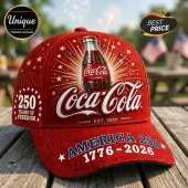 Coca-Cola 250 Years of Freedom America Classic Cap