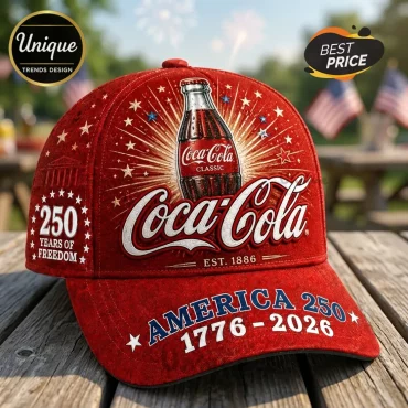 Coca-Cola 250 Years of Freedom America Classic Cap Coca-Cola 250 Years of Freedom America Classic Cap
