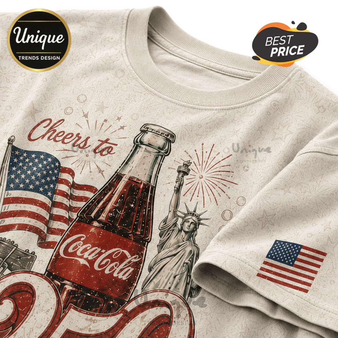 Coca-Cola 250th Anniversary Celebration T-Shirt Coca-Cola 250th Anniversary Celebration T-Shirt