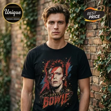 David Bowie Ziggy Stardust Live On Stage 1972 Anniversary T-Shirt