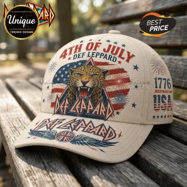 Def Leppard x American Independence 1776 Anniversary Baseball Cap Def Leppard x American Independence 1776 Anniversary Baseball Cap