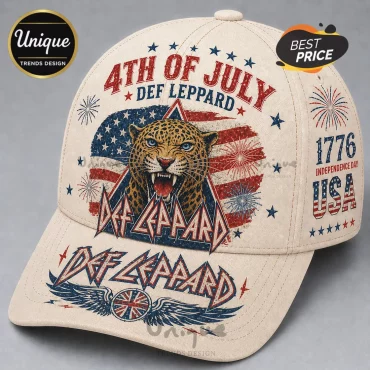 Def Leppard x American Independence 1776 Anniversary Baseball Cap